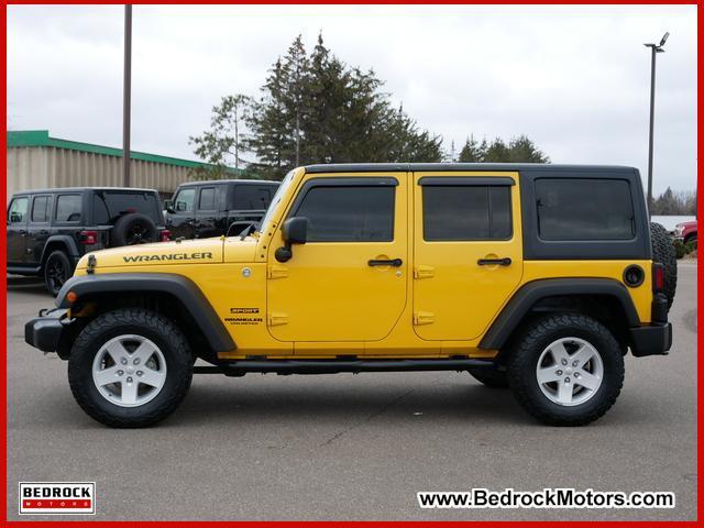 used 2015 Jeep Wrangler Unlimited car, priced at $19,799