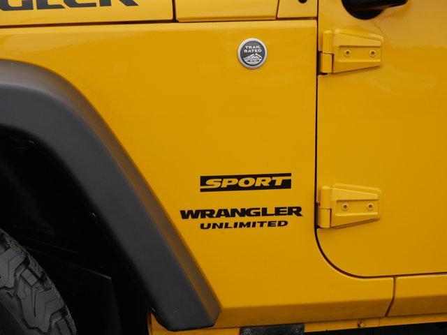 used 2015 Jeep Wrangler Unlimited car, priced at $19,099