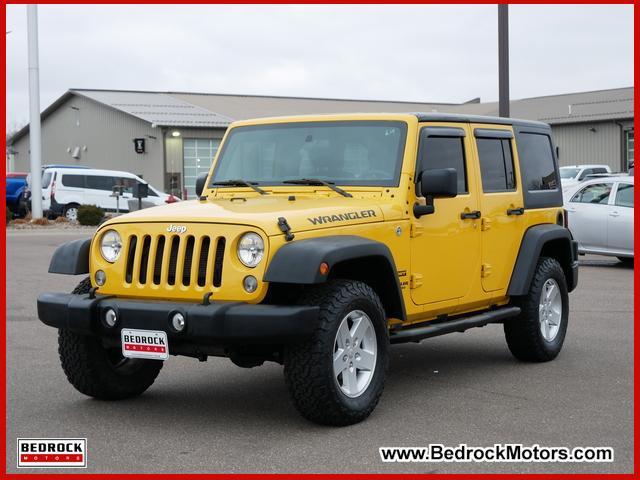 used 2015 Jeep Wrangler Unlimited car, priced at $19,799