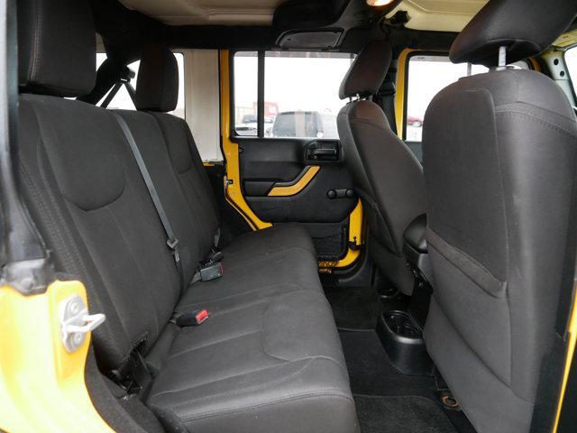 used 2015 Jeep Wrangler Unlimited car, priced at $19,099
