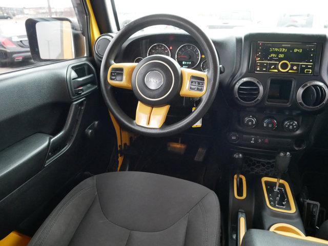 used 2015 Jeep Wrangler Unlimited car, priced at $19,099