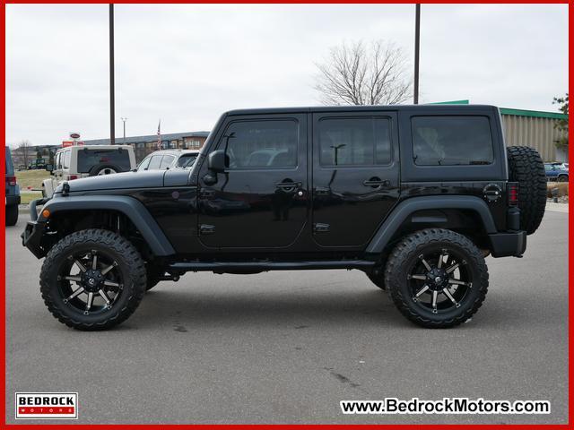 used 2016 Jeep Wrangler Unlimited car, priced at $19,599