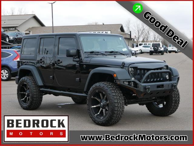 used 2016 Jeep Wrangler Unlimited car, priced at $19,599