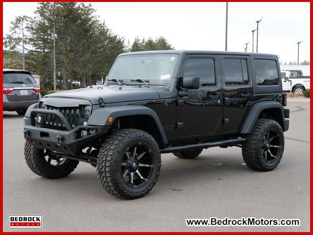 used 2016 Jeep Wrangler Unlimited car, priced at $19,599