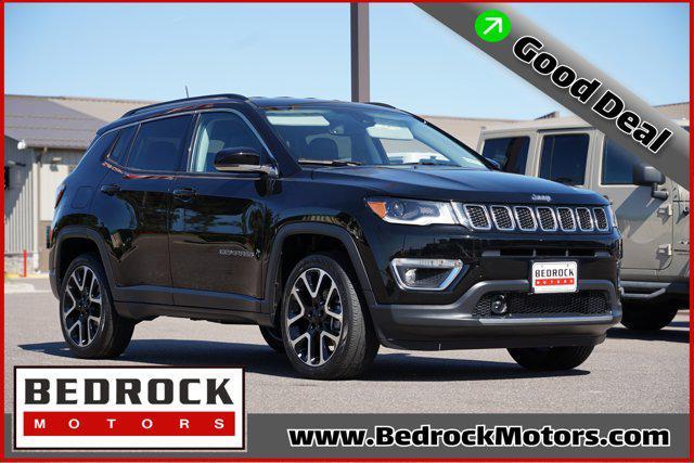 used 2021 Jeep Compass car, priced at $23,799