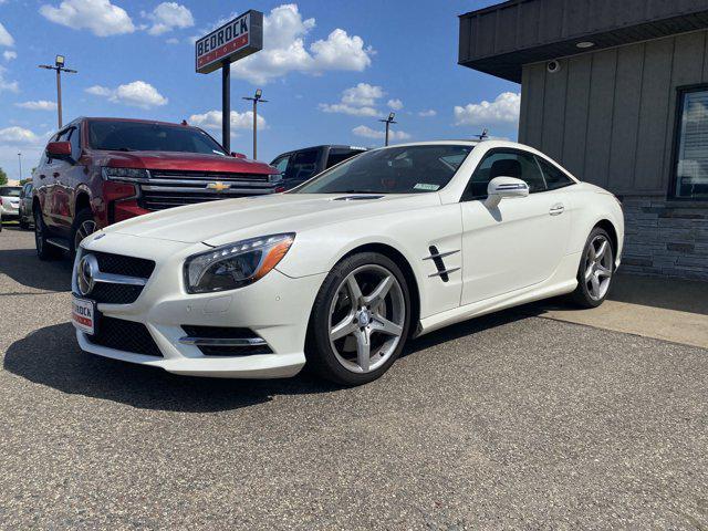 used 2015 Mercedes-Benz SL-Class car, priced at $37,999