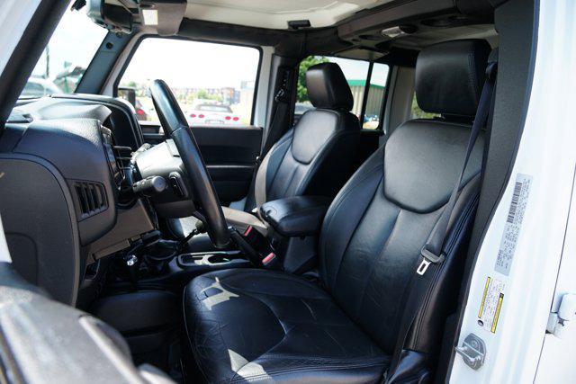 used 2015 Jeep Wrangler Unlimited car, priced at $17,699