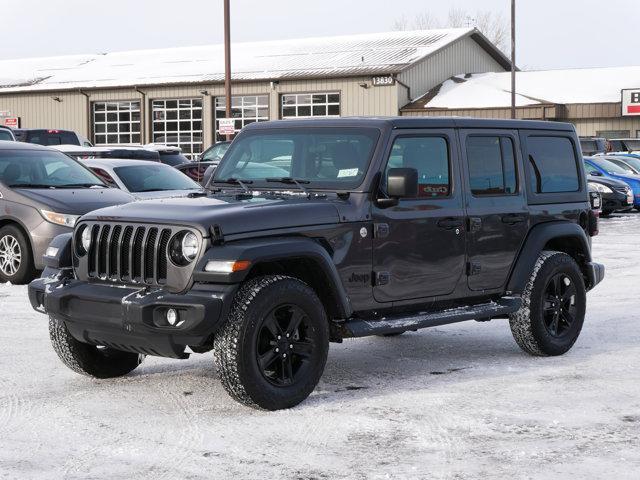 used 2020 Jeep Wrangler Unlimited car, priced at $30,999