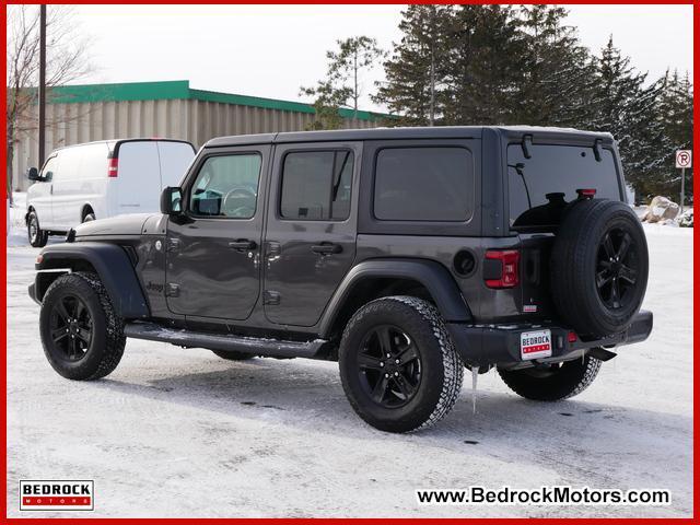 used 2020 Jeep Wrangler Unlimited car, priced at $31,599