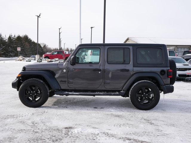 used 2020 Jeep Wrangler Unlimited car, priced at $30,999