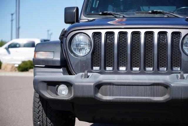 used 2020 Jeep Wrangler Unlimited car, priced at $30,599
