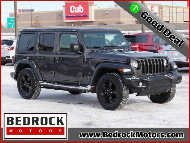 used 2020 Jeep Wrangler Unlimited car, priced at $30,999
