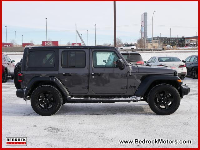 used 2020 Jeep Wrangler Unlimited car, priced at $31,599