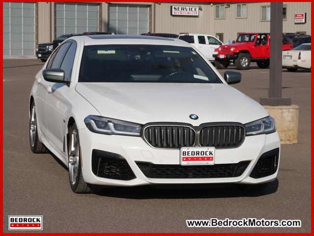 used 2022 BMW M550 car, priced at $43,799