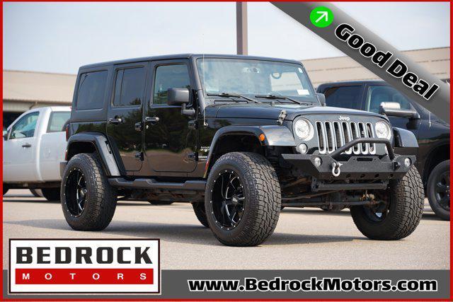 used 2017 Jeep Wrangler Unlimited car, priced at $25,999