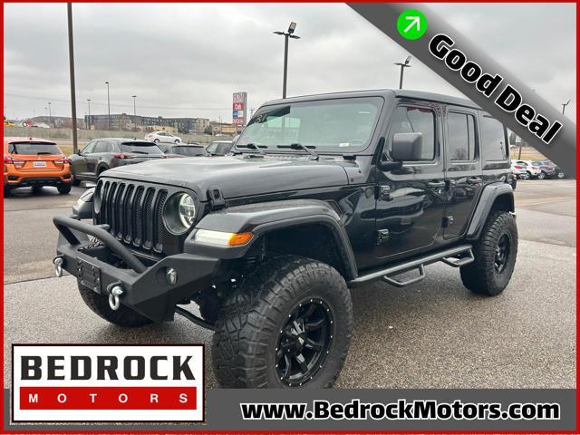 used 2018 Jeep Wrangler Unlimited car, priced at $30,599