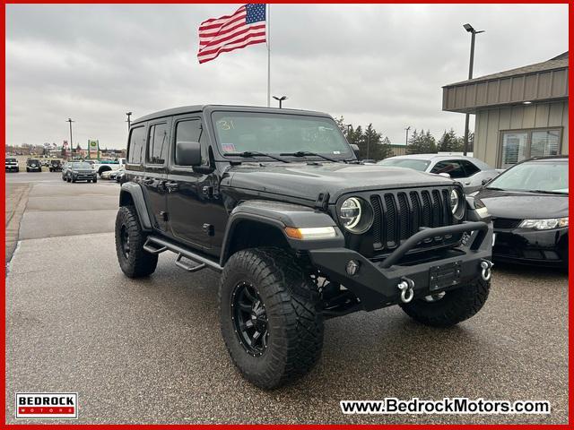 used 2018 Jeep Wrangler Unlimited car, priced at $30,599