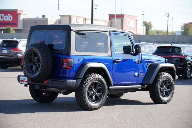 used 2020 Jeep Wrangler car, priced at $29,399