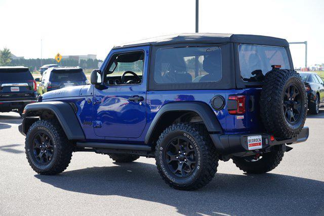 used 2020 Jeep Wrangler car, priced at $29,399