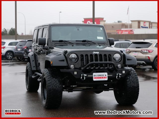 used 2015 Jeep Wrangler Unlimited car, priced at $23,699