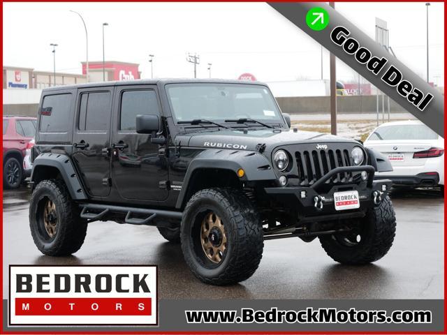 used 2015 Jeep Wrangler Unlimited car, priced at $23,699