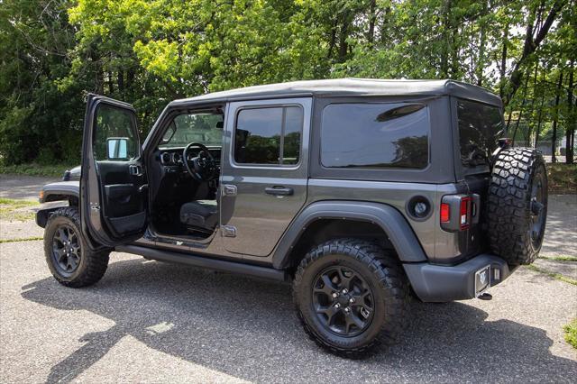used 2022 Jeep Wrangler Unlimited car, priced at $28,900