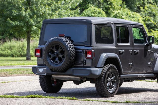 used 2022 Jeep Wrangler Unlimited car, priced at $28,900