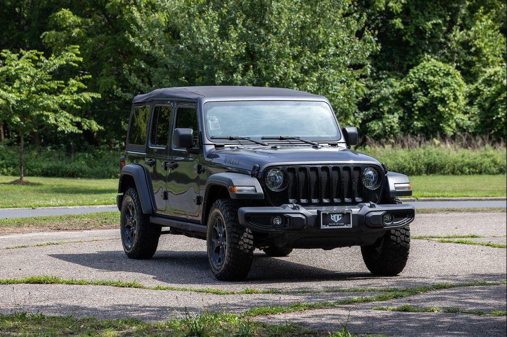used 2022 Jeep Wrangler Unlimited car, priced at $28,900