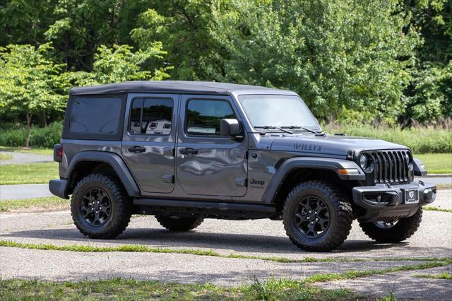 used 2022 Jeep Wrangler Unlimited car, priced at $28,900