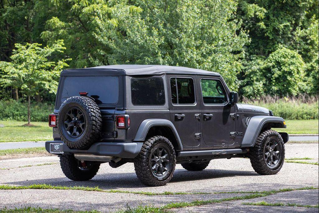 used 2022 Jeep Wrangler Unlimited car, priced at $28,900