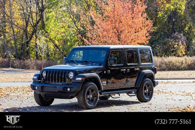 used 2020 Jeep Wrangler Unlimited car, priced at $19,900