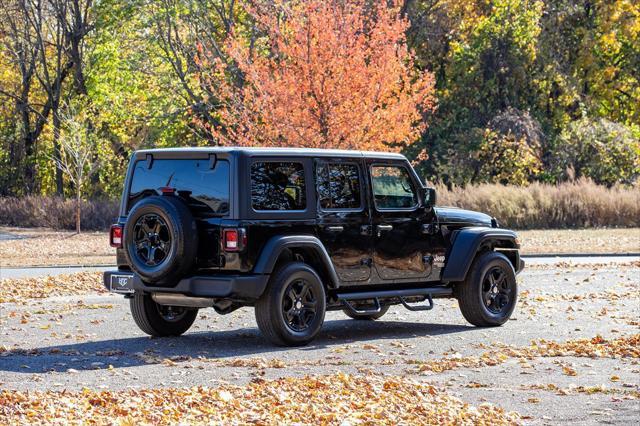 used 2020 Jeep Wrangler Unlimited car, priced at $19,900