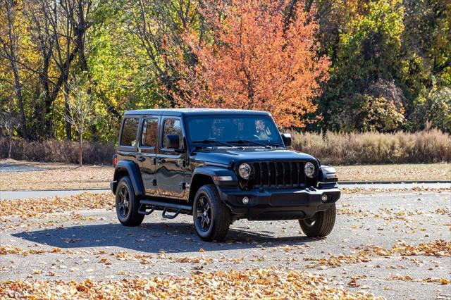 used 2020 Jeep Wrangler Unlimited car, priced at $19,900