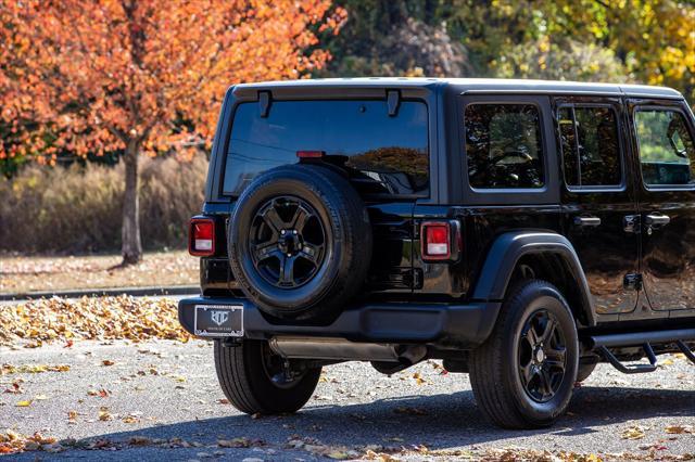 used 2020 Jeep Wrangler Unlimited car, priced at $19,900