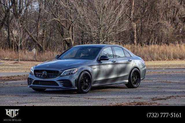 used 2020 Mercedes-Benz AMG C 43 car, priced at $36,900