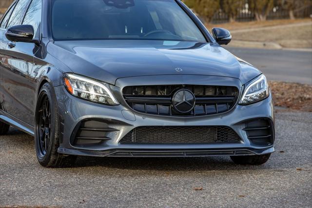 used 2020 Mercedes-Benz AMG C 43 car, priced at $36,900