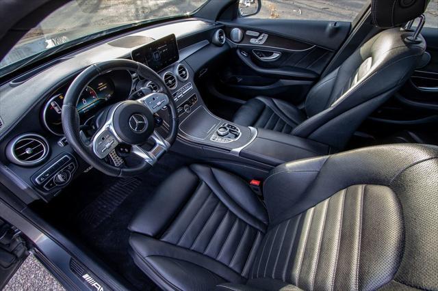 used 2020 Mercedes-Benz AMG C 43 car, priced at $36,900