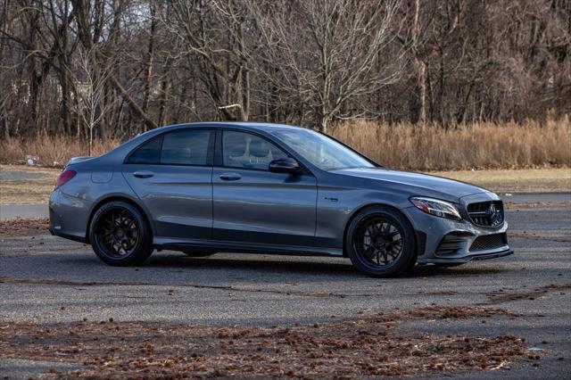 used 2020 Mercedes-Benz AMG C 43 car, priced at $36,900