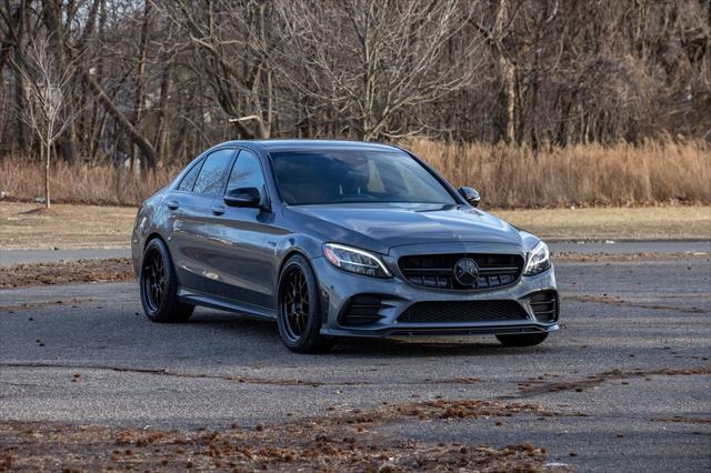 used 2020 Mercedes-Benz AMG C 43 car, priced at $36,900