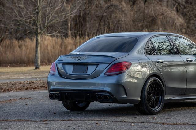 used 2020 Mercedes-Benz AMG C 43 car, priced at $36,900