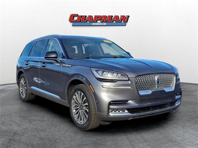 used 2021 Lincoln Aviator car, priced at $36,987