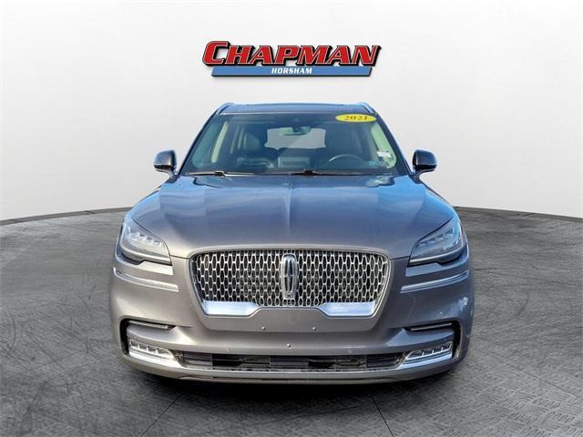 used 2021 Lincoln Aviator car, priced at $36,987