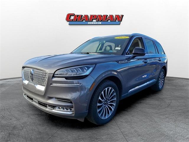 used 2021 Lincoln Aviator car, priced at $36,987