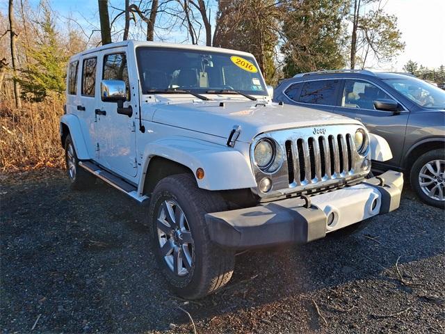 used 2016 Jeep Wrangler Unlimited car, priced at $18,243