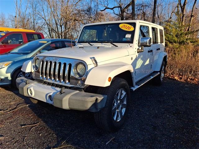 used 2016 Jeep Wrangler Unlimited car, priced at $18,243