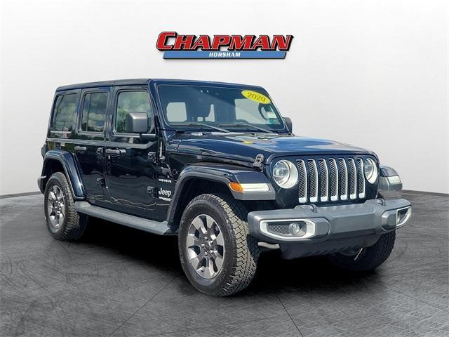 used 2020 Jeep Wrangler Unlimited car, priced at $21,824