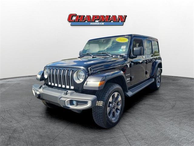 used 2020 Jeep Wrangler Unlimited car, priced at $21,824