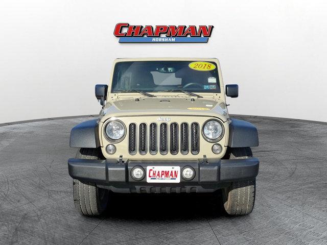 used 2018 Jeep Wrangler JK Unlimited car, priced at $19,984