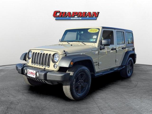 used 2018 Jeep Wrangler JK Unlimited car, priced at $19,984