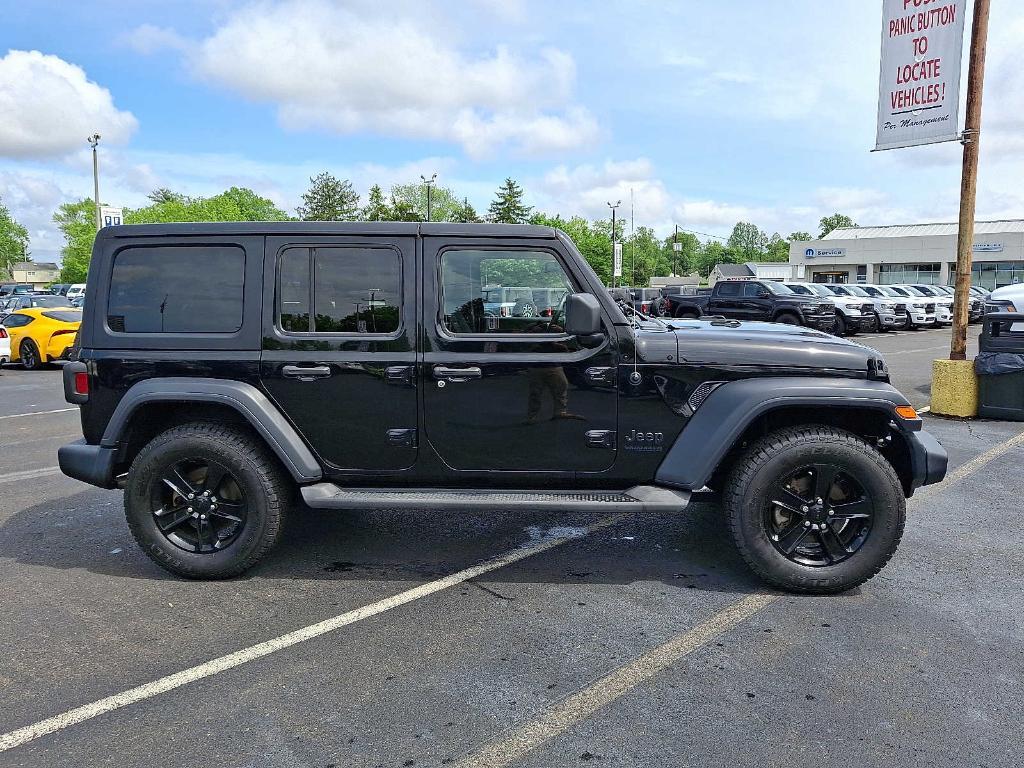 used 2020 Jeep Wrangler Unlimited car, priced at $27,889